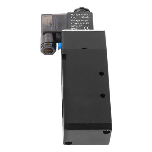 DURAFORCE 1/2" Inch 5 Way Pneumatic Directional Control Electric Solenoid Valve 110V AC