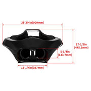 DURAFORCE For Harley 1998-2013 1999 Road Glide FLTR EFI Black ABS Inner & Outer Fairing