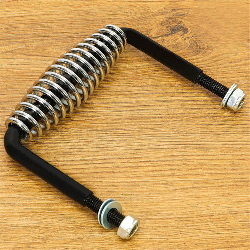 DURAFORCE 5" Spring Handle w/Mounting Bracket Tool For BBQ Grill Wood Furnace Stove Smoker