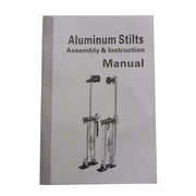 DURAFORCE 18"-30" Stilt Aluminum Alloy Stilts Adjustable Drywall Stilt Painting Tool Black