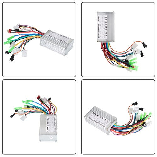 DURAFORCE DC Electric Bicycle E-bike Scooter Brushless Motor Speed Controller 36V 350W US
