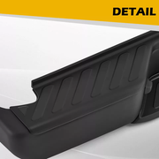DURAFORCE Black Steel Rear Step Bumper For 2005-2020 2021 Nissan Frontier w/o Sensor Holes