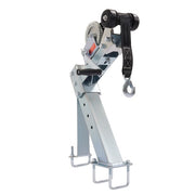 DURAFORCE Sturdy Steel For Adjustable Heavy Capacity Winch Stand W/1400lb Winch Galvanized
