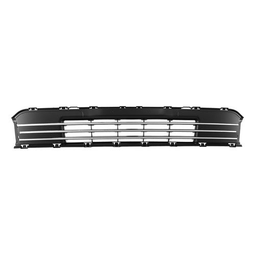 For Ford Flex 2013-2019 Front Bumper Lower Grille Black w/Chrome Trim FO1036151