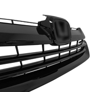 DURAFORCE Front Bumper Gloss Black Mesh Grille Grill for 2017-2019 for Honda CR-V