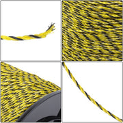 DURAFORCE Yellow and Black 5200Ft 1585m 6 Stainless Steel Strands Fence Wire 140 Pounds