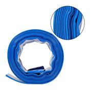 DURAFORCE 3'' x25 FT Pool Backwash Hose with 2 Hose Clamps Extra Heavy Duty Discharge Hose