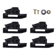 DURAFORCE 5-PCS Black Nylon Mount Demount Heads For COATS Tire Changer 182960 8183061