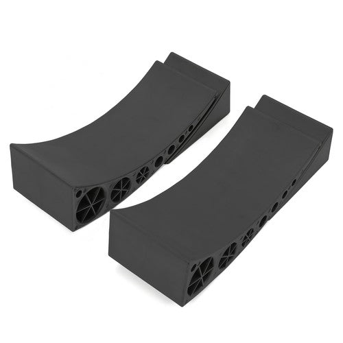 DURAFORCE 2Pk Camper Leveler Ramps Leveling Blocks Wheel Chock 35000 lbs For Trailer RV