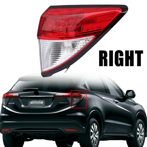 DURAFORCE Rear Tail Light Brake Lamp Assembly Right Side for Honda HRV HR-V 2016-2018