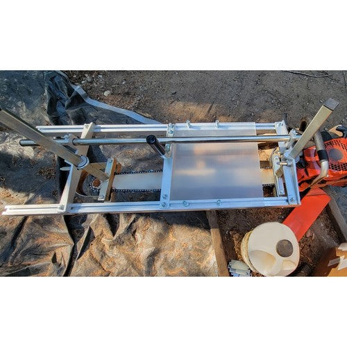 Chainsaw Mill Kit 14 to 36 Inch Portable Guide Bar Aluminum Planking Lumber Cutting