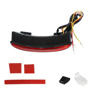 DURAFORCE For Sportster 1200 883 Red Rear Fender Tip Brake Tail LED Light