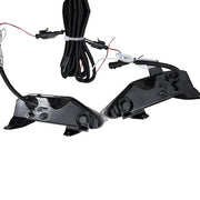 DURAFORCE For 2014-2017 Infiniti Q50 Sport Front Double Color LED Fog Lights Turn signal
