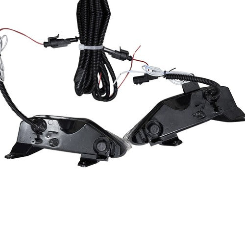DURAFORCE For 2014-2017 Infiniti Q50 Sport Front Double Color LED Fog Lights Turn signal