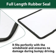 DURAFORCE Front Clear Full Windshield For 16-23 Can-Am Defender HD 5 8 10 W/Hardware
