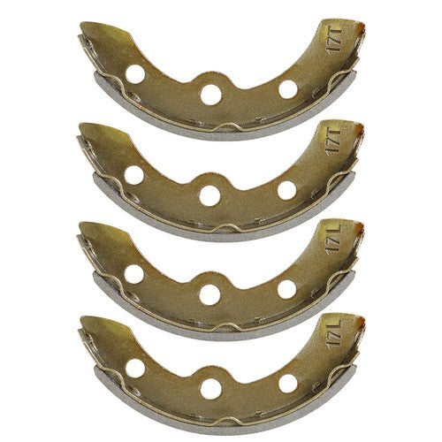 DURAFORCE For Club Car DS Precedent Golf Cart 1995+ Brake Drums And Brake Shoe Kit 2004+