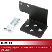 DURAFORCE Tractor Step For Massey Ferguson GC 17xx Sub w/Front End Loader Coated steel