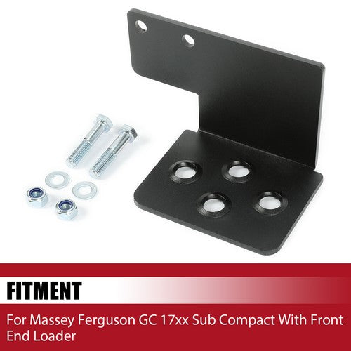 DURAFORCE Tractor Step For Massey Ferguson GC 17xx Sub w/Front End Loader Coated steel
