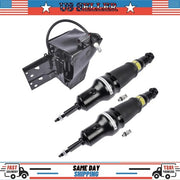 DURAFORCE 2 Air Suspension Shock Absorber + 1 Compressor For Infiniti QX56 2011-2013 Rear