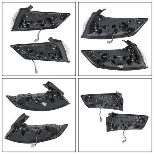 DURAFORCE Rear Passenger+Driver Side Tail Lights For Ford Edge SE SEL 2019-2023 Outer Lamp