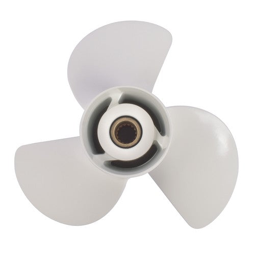 DURAFORCE Boat Outboard Propeller Fits Yamaha Engines 50-130HP F75 15 Tooth 3 Blades RH