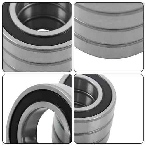 DURAFORCE (4 Pack) 6209-2RS Double Sealed Deep Groove Ball Bearings, 45x85x19 mm