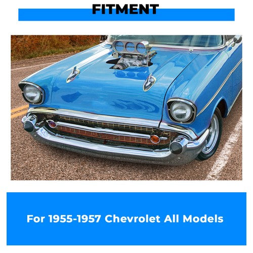 Pair Front Floor Pans Steel for Chevy Chevrolet 1955 1956 1957