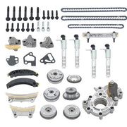 DURAFORCE Timing Chain Kit & 4VVT Cam Phaser & Oil Pump For Chevrolet Traverse 2009-2016