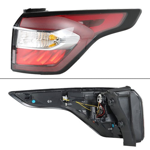 DURAFORCE Right Outer Tail Light Brake Rear Lamp For Ford Escape Kuga 2017-2019 Taillight