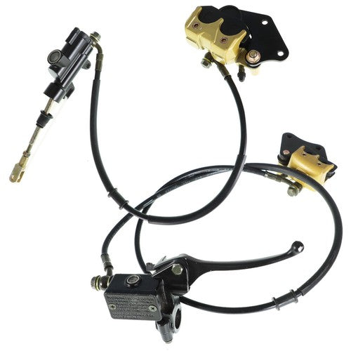 DURAFORCE Front Rear Hydraulic Brake Caliper For 50cc 110cc 125cc Classic Pit Dirt Bike