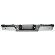 DURAFORCE Fit For Ford F150 09-14 Steel Rear Bumper Assembly Styleside With Sensor Holes