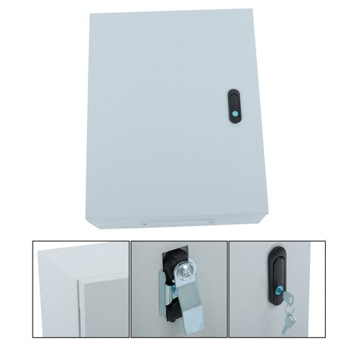 DURAFORCE Steel Enclosure, 20 × 16 × 8" NEMA 4X Electrical Box, IP56 Waterproof Outdoor