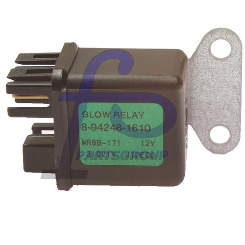 DURAFORCE New Relay Glow Plug 8942481610 12V for Isuzu Hitachi ZAXIS27U ZAXIS50U ZAXIS40U
