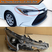 DURAFORCE LED Headlight Assembly For 2023 2024 Toyota Corolla L LE Base Right Passenger RH