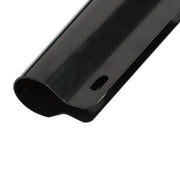 DURAFORCE Black Straight Spring Loaded Mud Flap Hanger 2.5" Bolt Spacing,30" Length