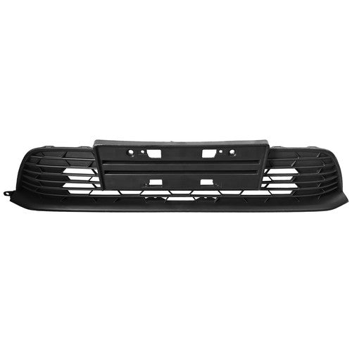 DURAFORCE Front Bumper Black Mesh Low Grill W/License Plate Bracket For 22-23 Honda Civic