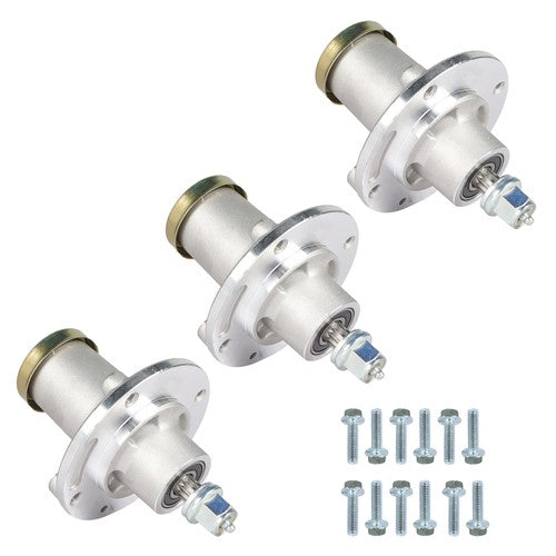 DURAFORCE 539112170 285-927 For Husqvarna EZ4217 4220 4624 3 Pack Lawn Mower Spindle 48"
