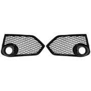 DURAFORCE Fog Light Lamp Covers Fit 2017-2021 for Honda Civic Type R Black Open Mesh