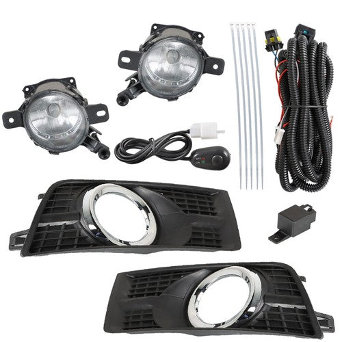 DURAFORCE Pair Left+Right Fog Lamps Assembly For Cadillac SRX 2012-2016 GM2592301