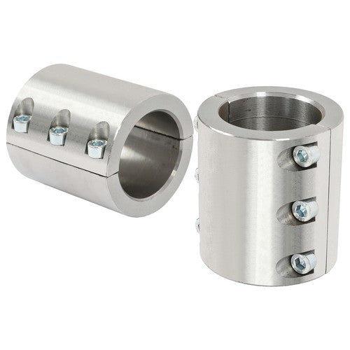 2PCS Universal 1.75 Inch Steel Bolt On Tube Clamps Weld Roll Cage Mount