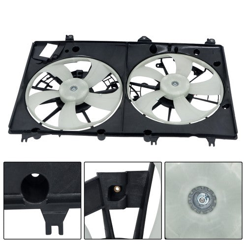 DURAFORCE 67450397 For Toyota Highlander 08-13 Dual Radiator Condenser Cooling Fan 621174