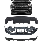DURAFORCE For Chevrolet Colorado 2021-2022 Front Bumper Cover+Skid Plate+Air Deflector