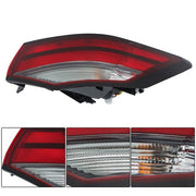 DURAFORCE Black Passenger Side Tail Light For Nissan Sentra 2021-2023 Rear RH Outer Lamp