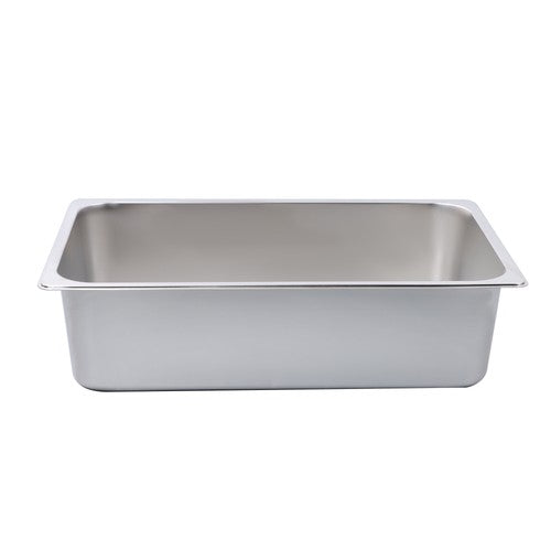 DURAFORCE Table Pans Full Size 2 Pack 6 Inch Deep Restaurant Steam Table Pans Without Lid