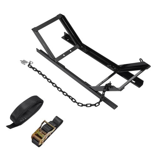 DURAFORCE Adjustable Semi Truck Tire Rack Spare Tire Mount Holder Tire Carrier W/Hardware