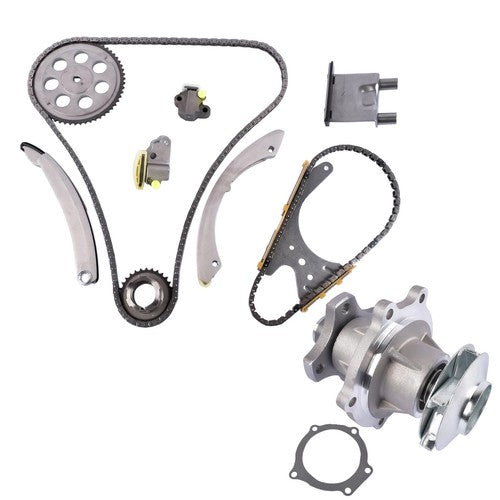 DURAFORCE Timing Chain Kit + Water Pump Fits 07-11 Chevrolet GMC Hummer Isuzu 2.9L 3.7L