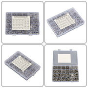 DURAFORCE 700 Pack Stainless Steel nut and bolt combination kit 4-40#6-32#8-32#10-24