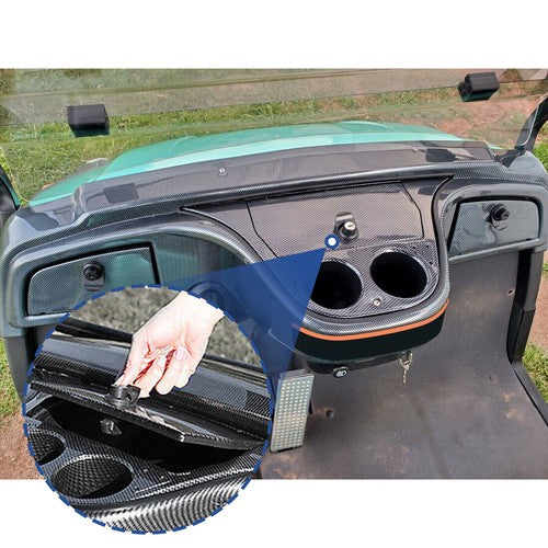 Carbon Fiber Style Dash Kit Dashboard for 2007-2016 Yamaha Drive G29 Golf Cart