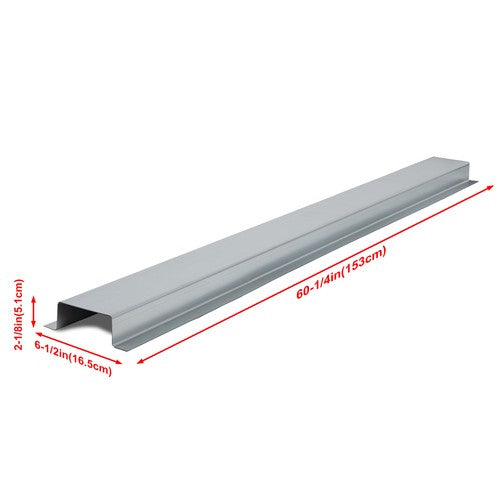 For Ford F Series Bed Floor Support Crossmember Rails Set of 4