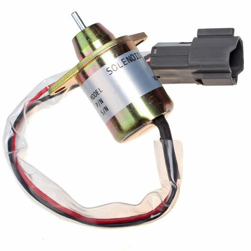 DURAFORCE NEW Fuel Shut Off Solenoid Fits Yanmar John Deere Tractor Generator 12V